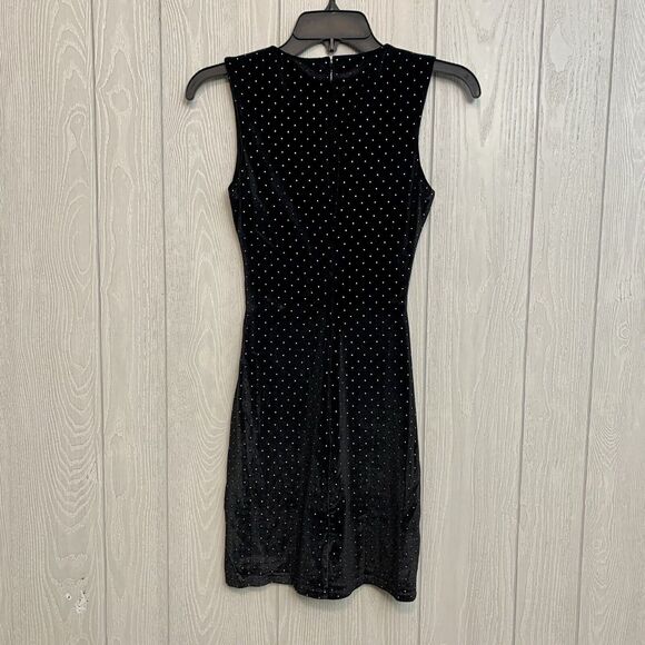 Cosmopolitan X Dress The Population Alana Dress Black Silver Small NWT - Picture 6 of 9